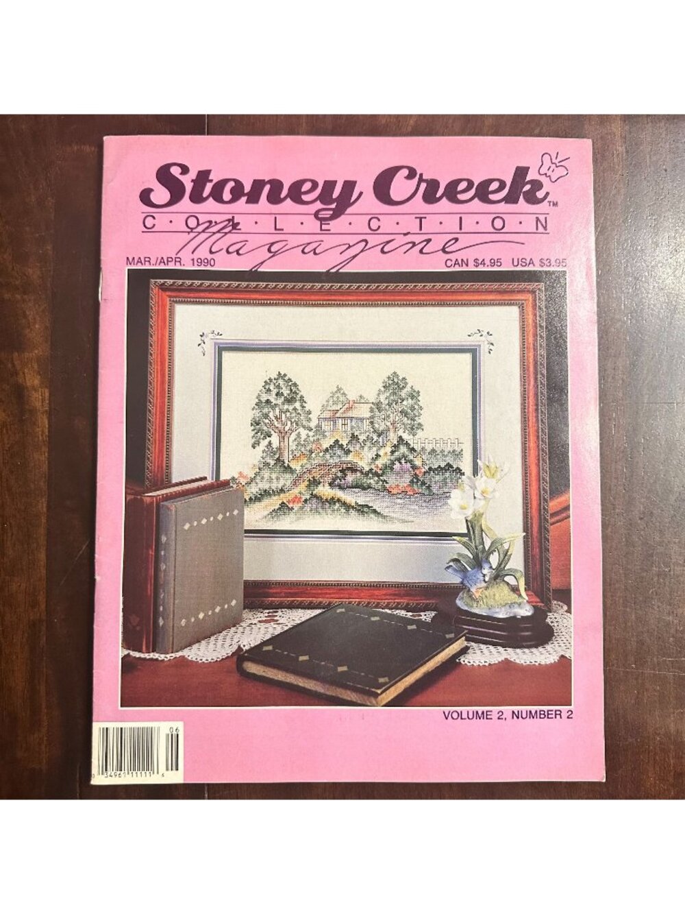 Stoney Creek Collection Magazine Mar/Apr 1990 Vol 2 No 2 Cross-Stitch Patterns